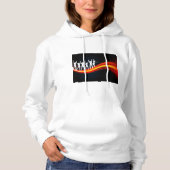 Menschen tanzen Silhouetten Frauen Hoodie (Vorderseite)