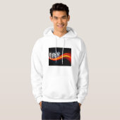 Menschen tanzen Silhouetten Mens Hoodie (Vorne ganz)