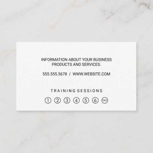 Menschen Todesgewichte | Metallischer Hintergrund Treuekarte (Rückseite)