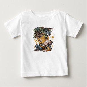 Menschen- und Baumkinder Baby T-shirt