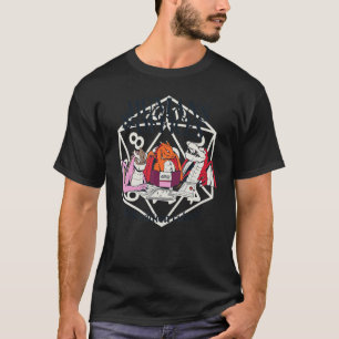 Menschen Und Büros Lustige Drachen Tischspiel Par T-Shirt