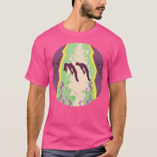 Menschen und Frauen werden von der Erde entführt T-Shirt