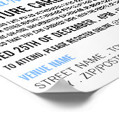 Menschen verbinden, beschleunigen die Netzwerkwerb Poster (Ecke)