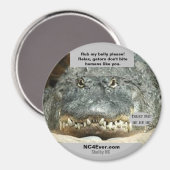 Menschen wie du Kühlschrank Magnet (Vorderseite/Rückseite)