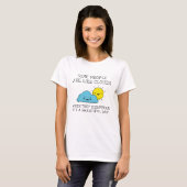 Menschen Wolken T-Shirt (Vorne ganz)