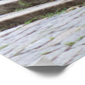 Menschen zu Fuß durch die Kathedrale, Bratislava Poster (Ecke)