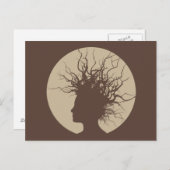 Menschenbaum Postkarte (Vorne/Hinten)