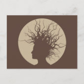 Menschenbaum Postkarte (Vorderseite)