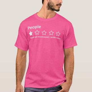 Menschenbewertung 1 Stern Bewertung Ich bevorzuge T-Shirt