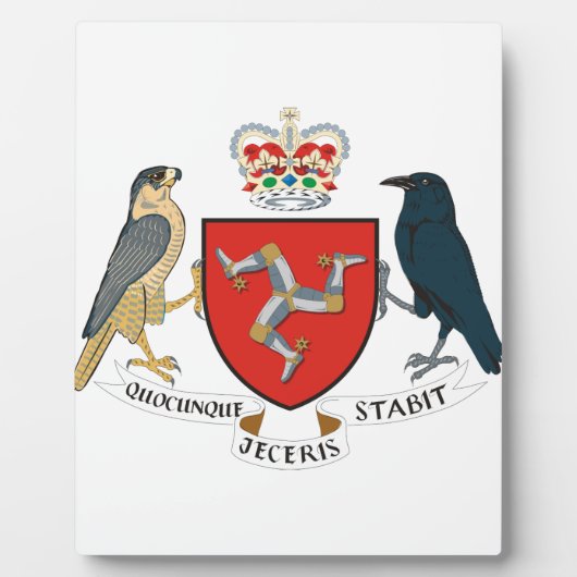 Menschenemblem Fotoplatte (Vorderseite)