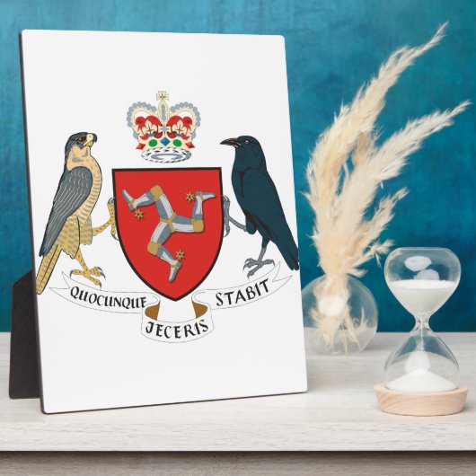 Menschenemblem Fotoplatte (Seite)