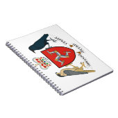 Menschenemblem Notizblock (Rechte Seite)