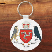 Menschenemblem Schlüsselanhänger (Vorderseite)