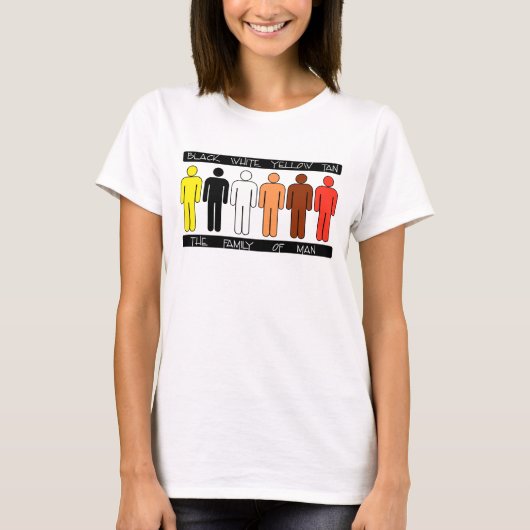 MENSCHENFAMILIE T-Shirt (Vorderseite)