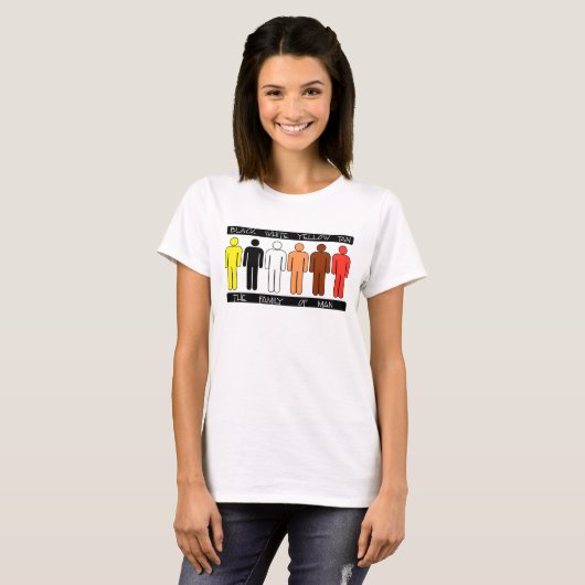 MENSCHENFAMILIE T-Shirt (Vorne ganz)