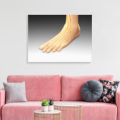 Menschenfett mit Nervensystem 2 Leinwanddruck (Insitu (Wohnzimmer))