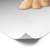 Menschenfett mit Nervensystem 2 Poster (Ecke)