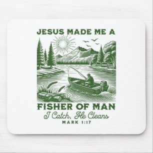 Menschenfischer Markus 117 Christliche Schrift Jes Mousepad