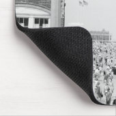 Menschengedränge 2 mousepad (Ecke)