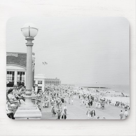Menschengedränge 2 mousepad (Vorne)