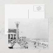 Menschengedränge 2 postkarte (Vorne/Hinten)