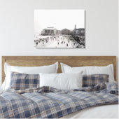 Menschengedränge Leinwanddruck (Insitu (Schlafzimmer))