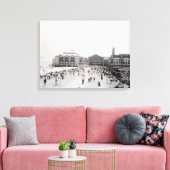 Menschengedränge Leinwanddruck (Insitu (Wohnzimmer))