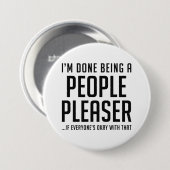Menschengefälliger Button (Vorne & Hinten)