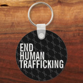 Menschenhandel beenden schlüsselanhänger (Vorderseite)