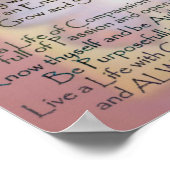 Menschenhändlerplakat Poster (Ecke)