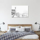 Menschenmenge 2 leinwanddruck (Insitu (Schlafzimmer))