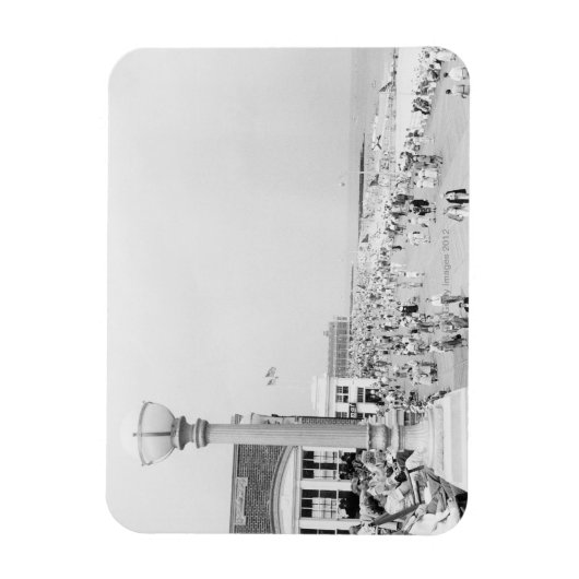 Menschenmenge 2 magnet (Vertikal)