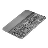 Menschenmenge am Strand Magnet (Linke Seite)