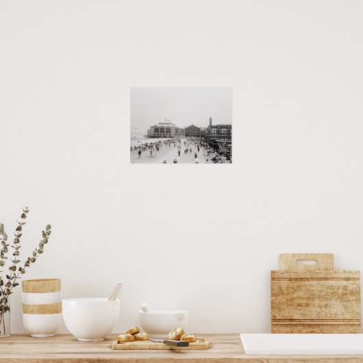 Menschenmenge Poster (Küche)