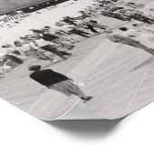 Menschenmenge Poster (Ecke)