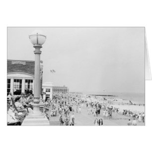 Menschenmengen auf der Esplanade