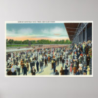 Menschenmengen bei Saratoga Race Track & Clubhouse