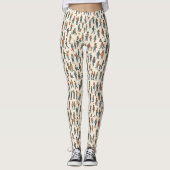Menschenmuster Leggings (Vorderseite)
