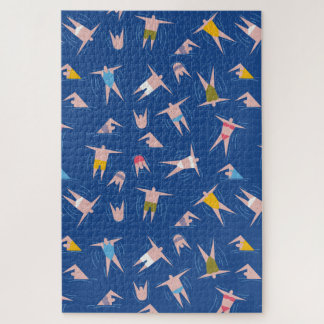 Menschenmuster Puzzle