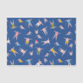 Menschenmuster Seidenpapier (Vorderseite)