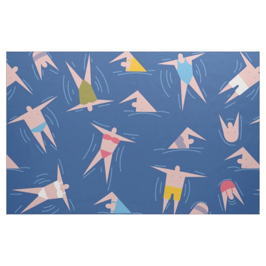 Menschenmuster Stoff (Fat Quarter (45,7 x 55,9 cm))