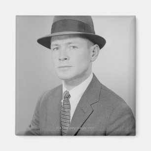 Menschenportrait Magnet