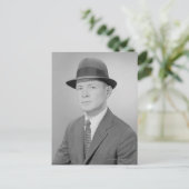 Menschenportrait Postkarte (Stehend Vorderseite)