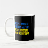 Menschenproblem Freiheitsprobleme Friedensprobleme Kaffeetasse (Links)