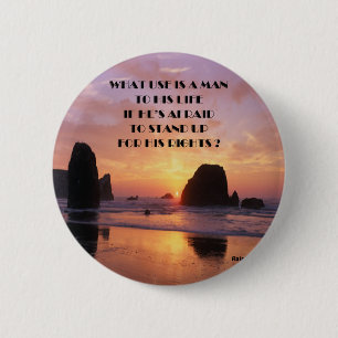 Menschenrechte Button