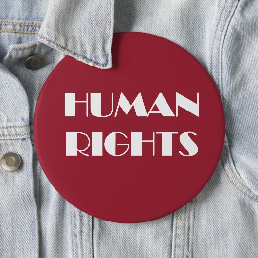 MENSCHENRECHTE BUTTON (Beispiel)