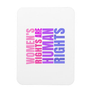 Menschenrechte Frauenrecht Magnet