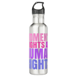 Menschenrechte Frauenrechte Edelstahlflasche
