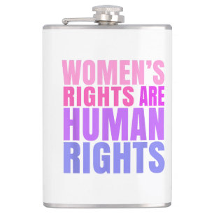 Menschenrechte Frauenrechte Flachmann