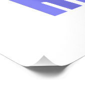 Menschenrechte Frauenrechte Poster (Ecke)